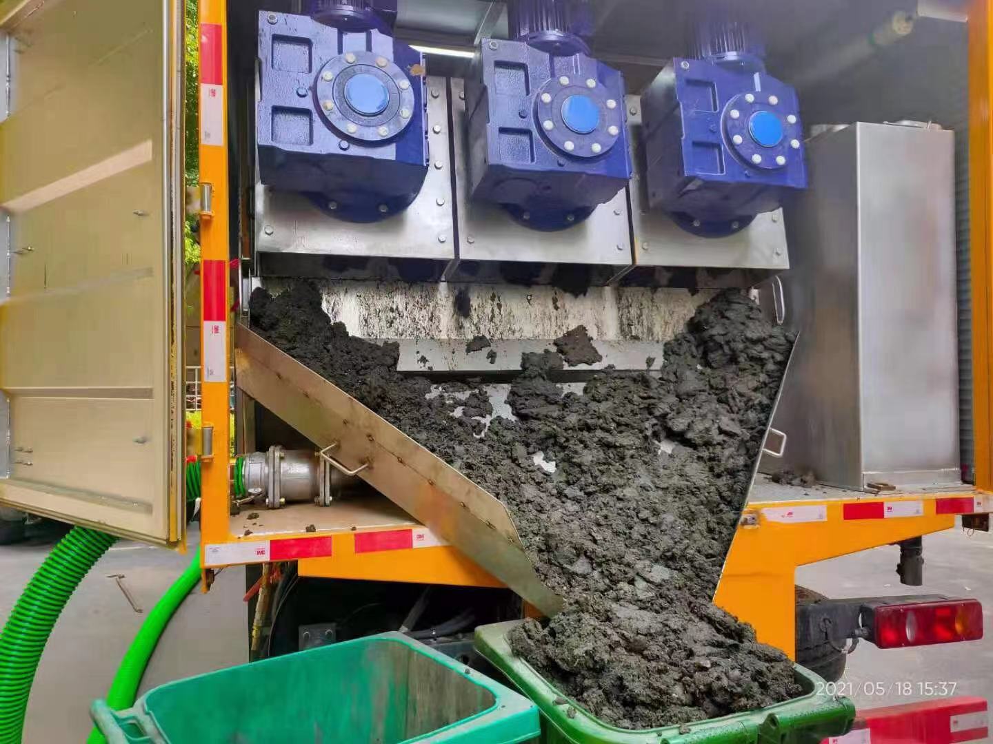 任县化粪池清掏城市维护站-泥浆净化干湿分离处理